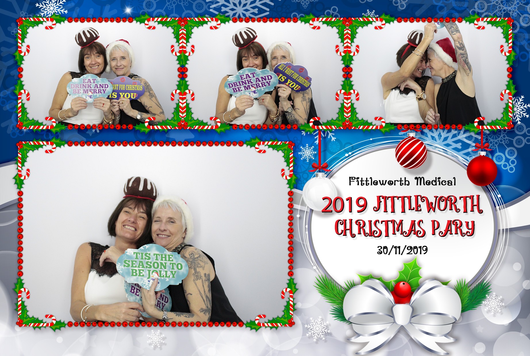 Fittleworth Medical Christmas Party | View more photos from the event at gallery.myphotoboothexperience.co.uk/u/MyPhotoBoothExperienceLtd/Fittleworth-Medical-Christmas-Party